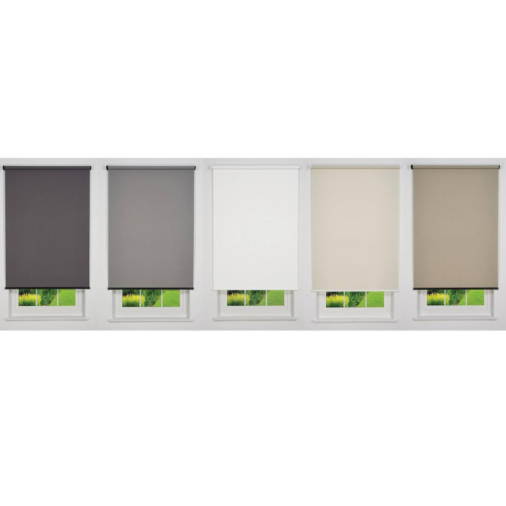 Taupe 51 W x 66 H Cordless Blackout Roller Shade D1740