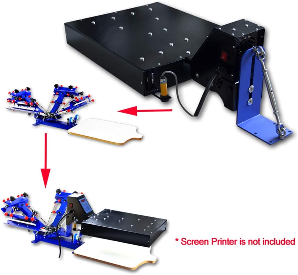 110V 1600W Multi-Color Screen Printing Flash Dryer with Sensor Switch H89659