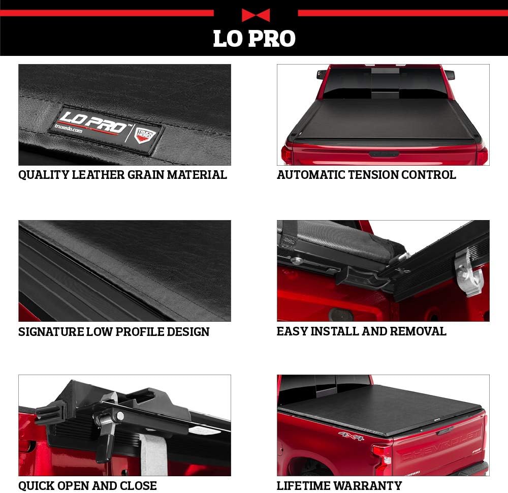 Soft Roll Up Truck Bed Tonneau Cover P44451