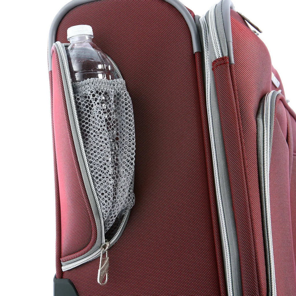 Red 25 inch Expandable Vertical Rolling Case E761125