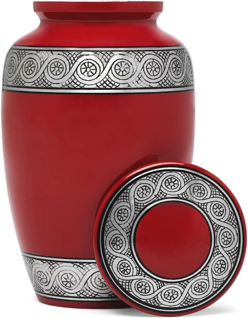 Blue Velvet Bag Adult Cremation Urn D49305