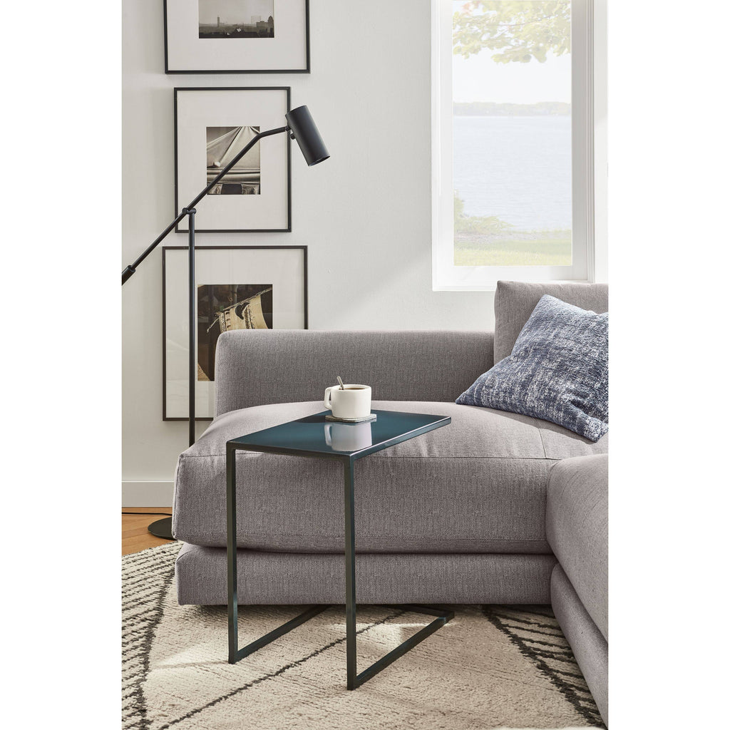 Taupe Grey C-Shaped Table F97586