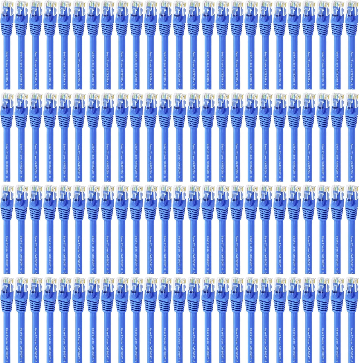 Cat 6 Snagless Ethernet Cable 0.5 Feet Blue O3939