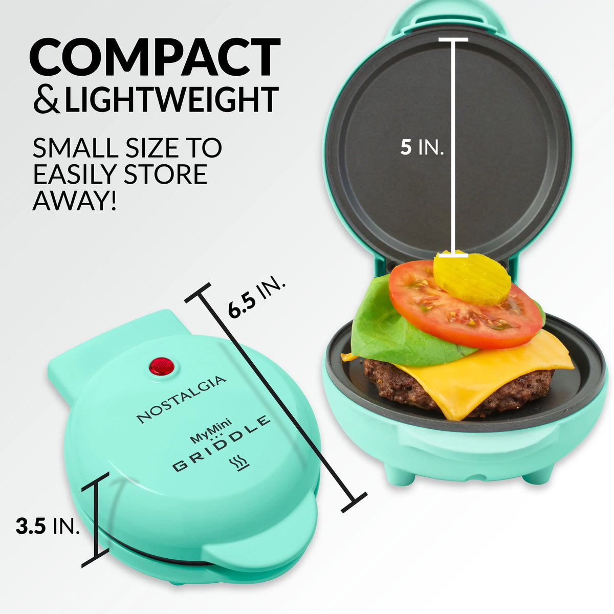 Teal Electric Griddle W287