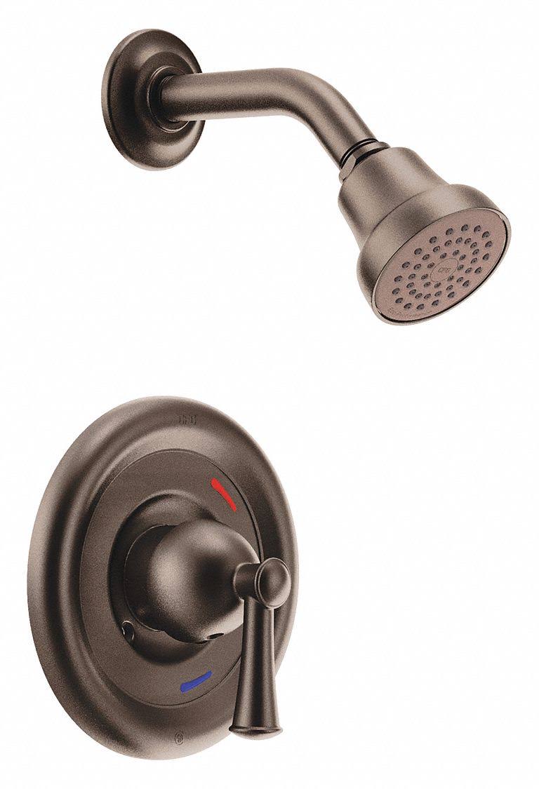 Old World Bronze Cycling Shower Only E23631