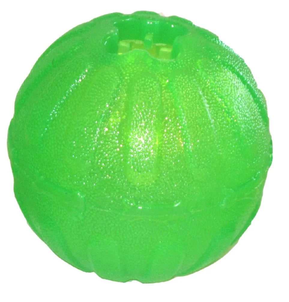 Large 4" Treat Dispensing Rubber Dog Toy V712