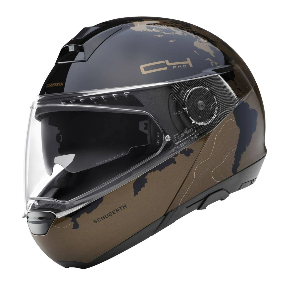 Brown 3XL Motorcycle Helmet Q74852