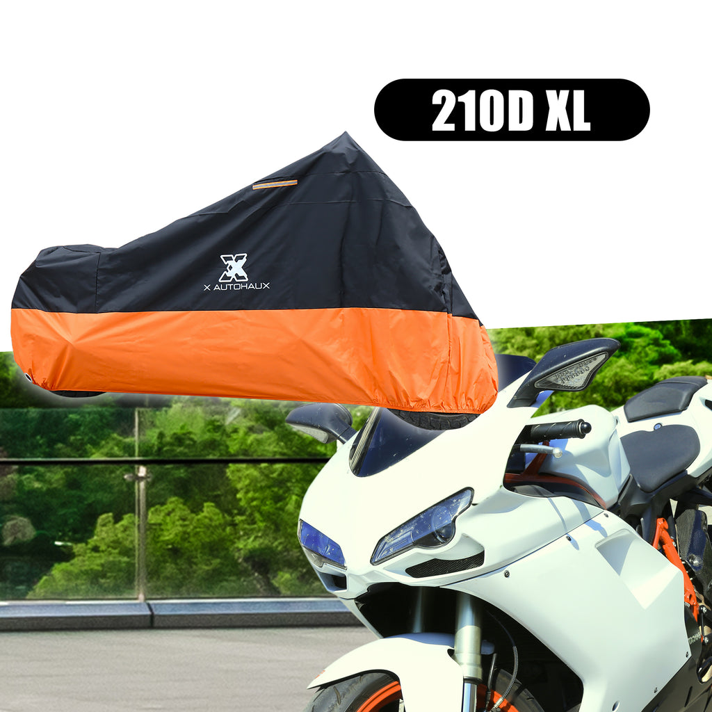 Motorcycle Cover Size XL Oxford Black V248