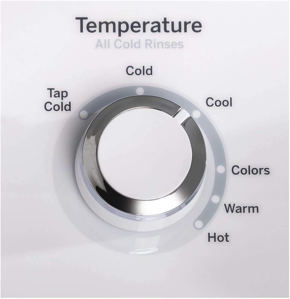 White Top Loading Washer with Stainless Steel Basket, 4.6 Cu. Ft. Capacity M29606