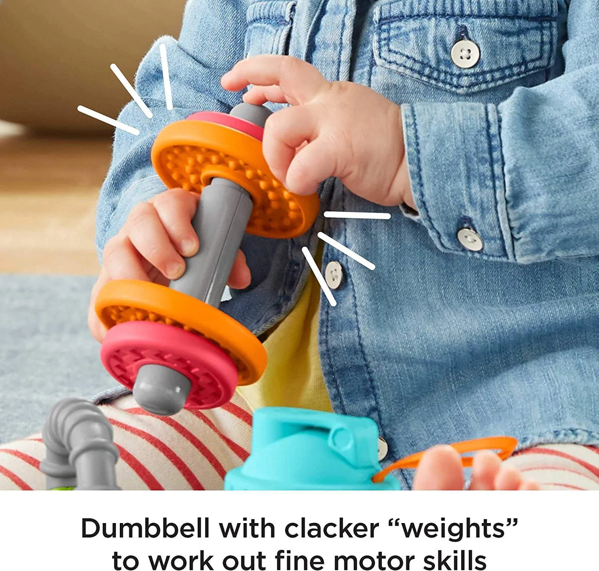4 Pieces Baby Teething & Rattle Toys Gift Set N427811