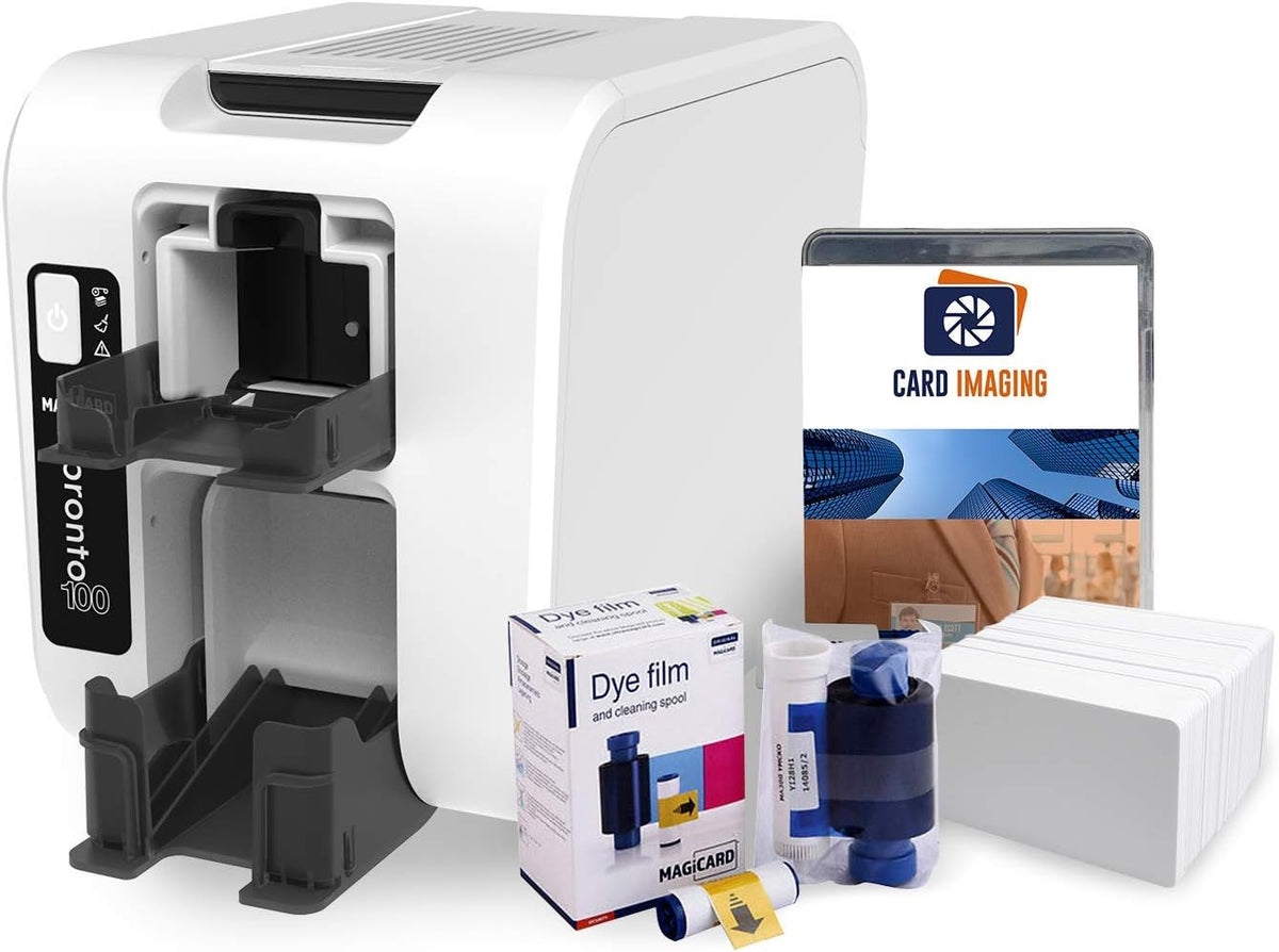Single Side Card Printer & Supplies Package A617808