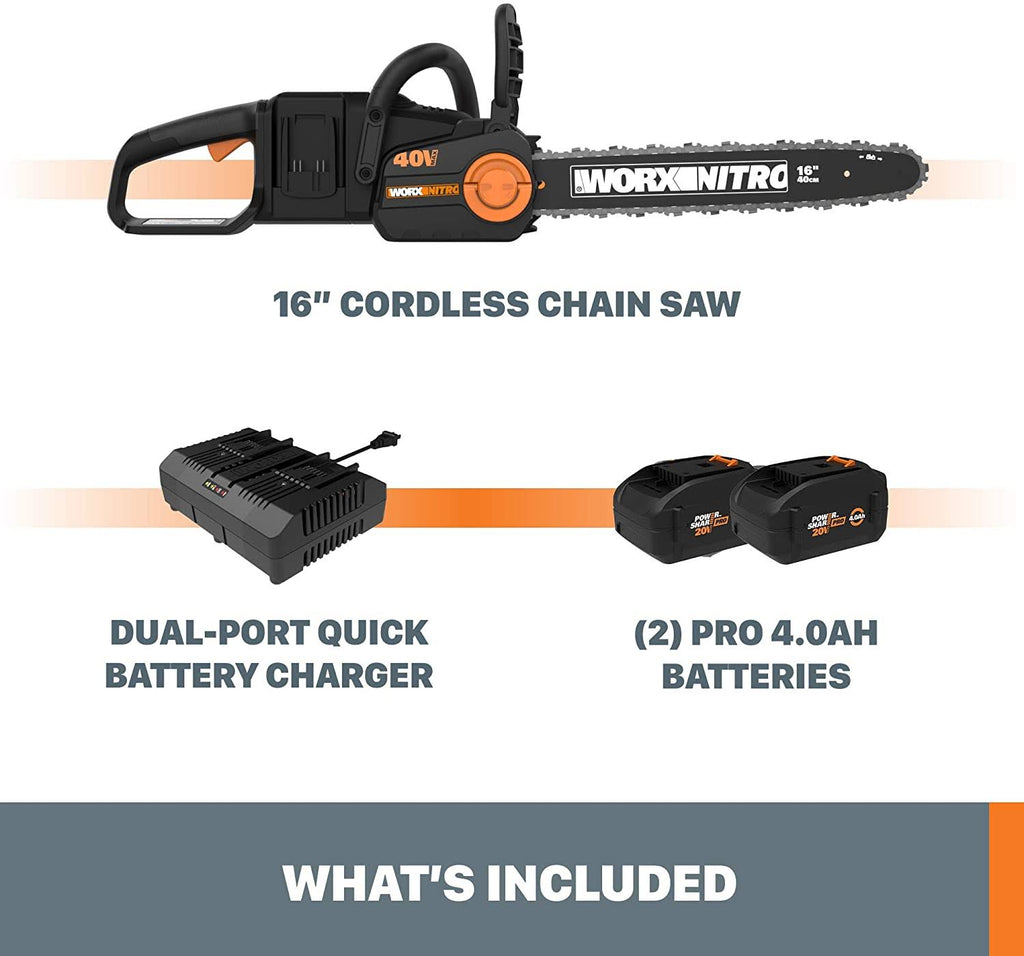 Cordless 16x22 Chainsaw with Brushless Motor N1924