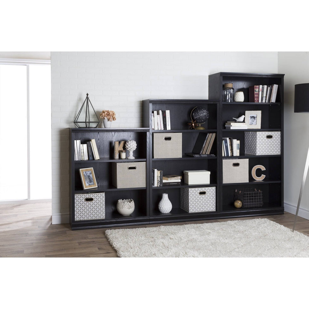 Gray Maple 4-Shelf Bookcase I764102