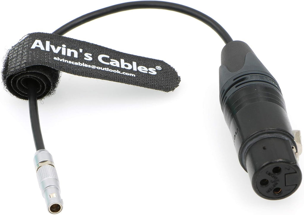 Arri Alexa Mini Audio Cable 5 Pin to XLR 3 Pin Female C829