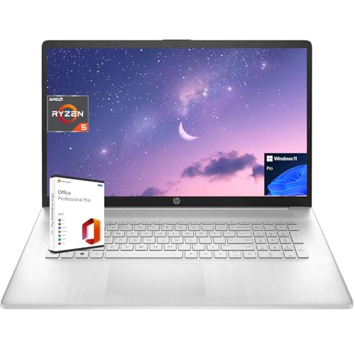 17.3" HD+ Display AMD Ryzen 5 7530U 8GB RAM 256GB SSD Windows 11 Pro Laptop G5630