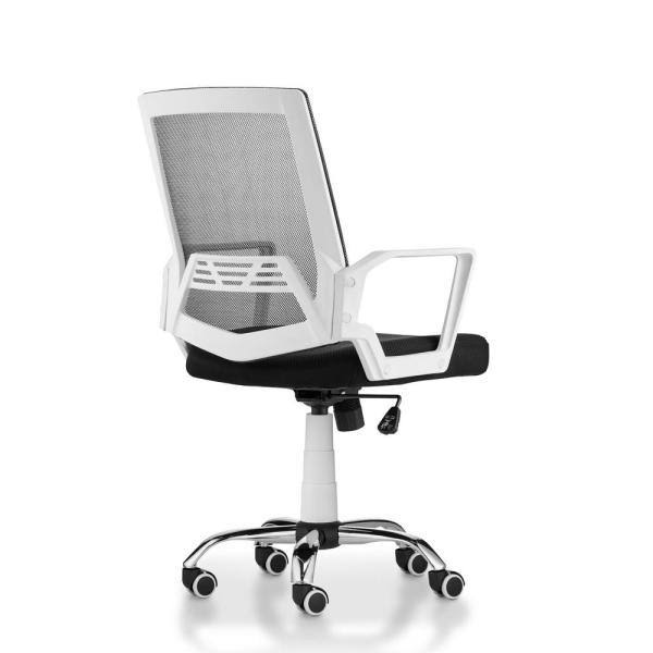 White Mesh Height Adjustable Swivel Office Chair R91695