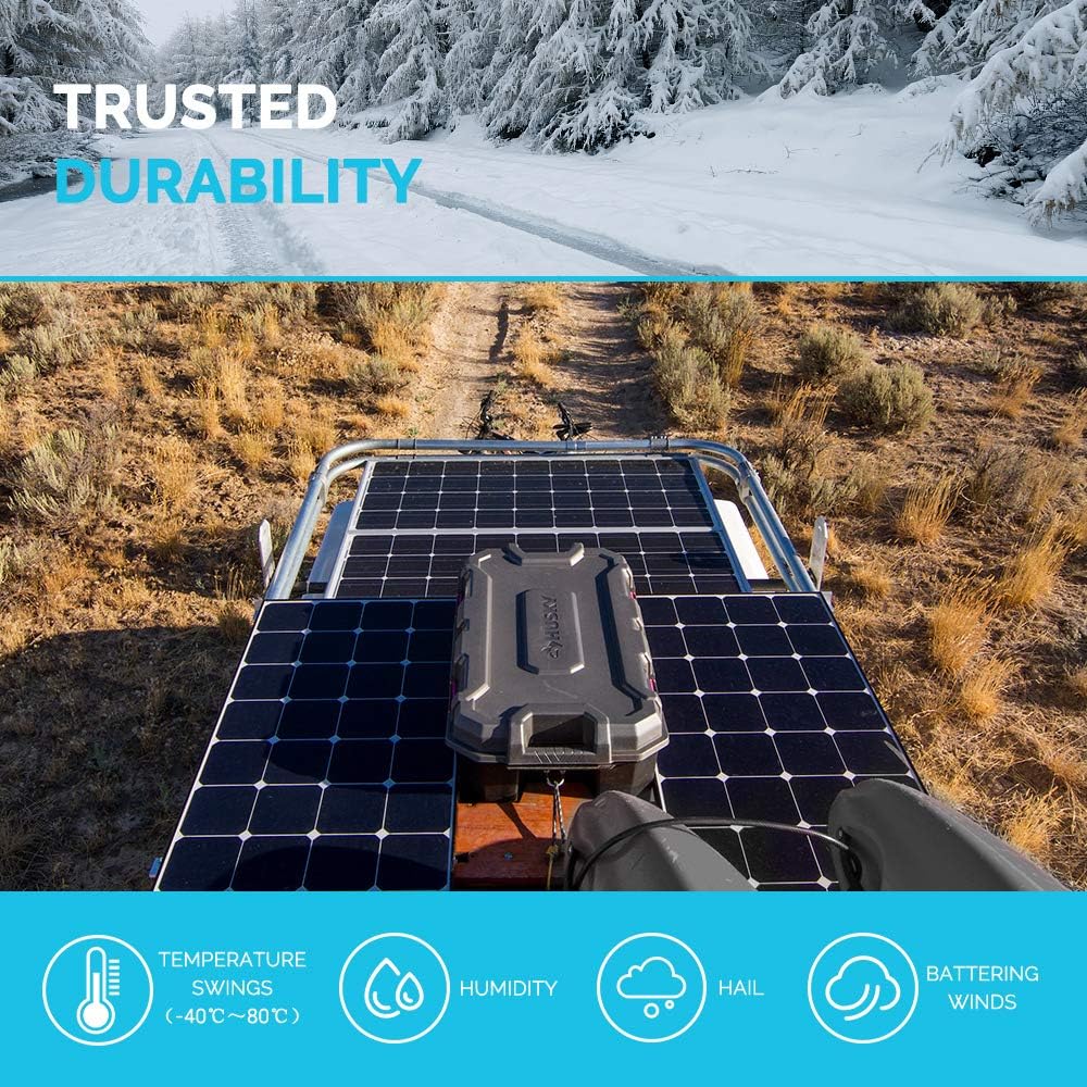 100 Watt 12 Volt Monocrystalline Solar Panel V162