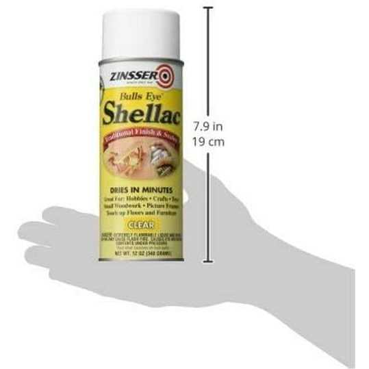 12 oz Clear Spray Shellac W581851