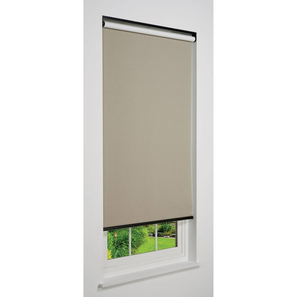 Taupe 51 W x 66 H Cordless Blackout Roller Shade D1740
