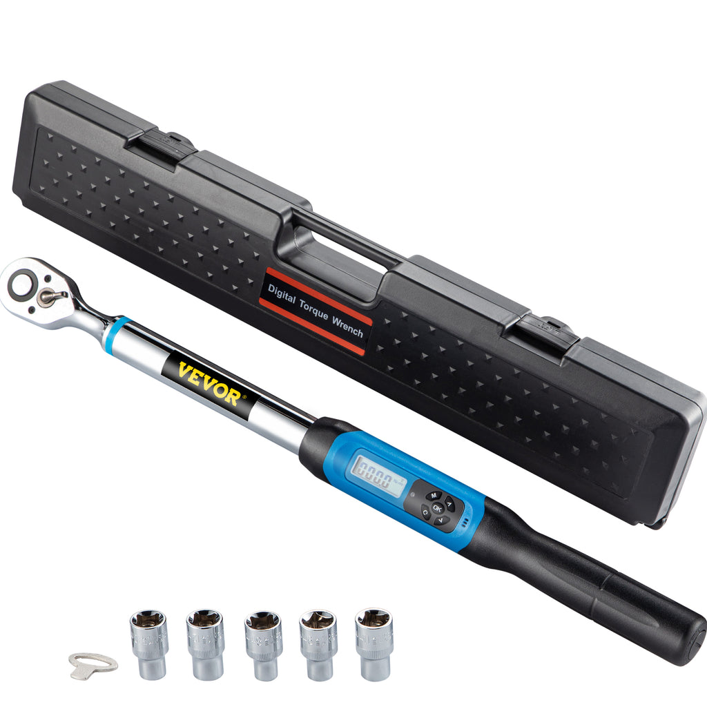 1/2" Drive Digital Torque Wrench with LED Display and Case I82404