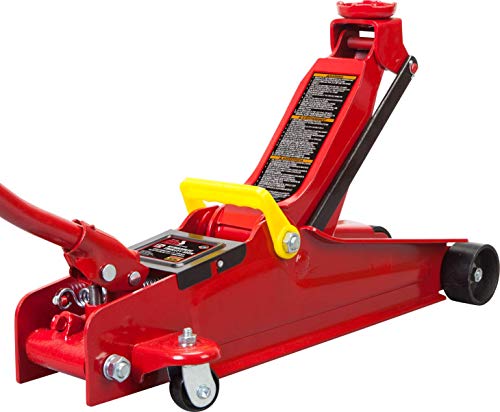 1.5 Ton Hydraulic Trolley Floor Jack with Carrying Case, Black N229494