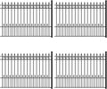 4-Panel Steel Fencing Kit 8x5 Each N29047