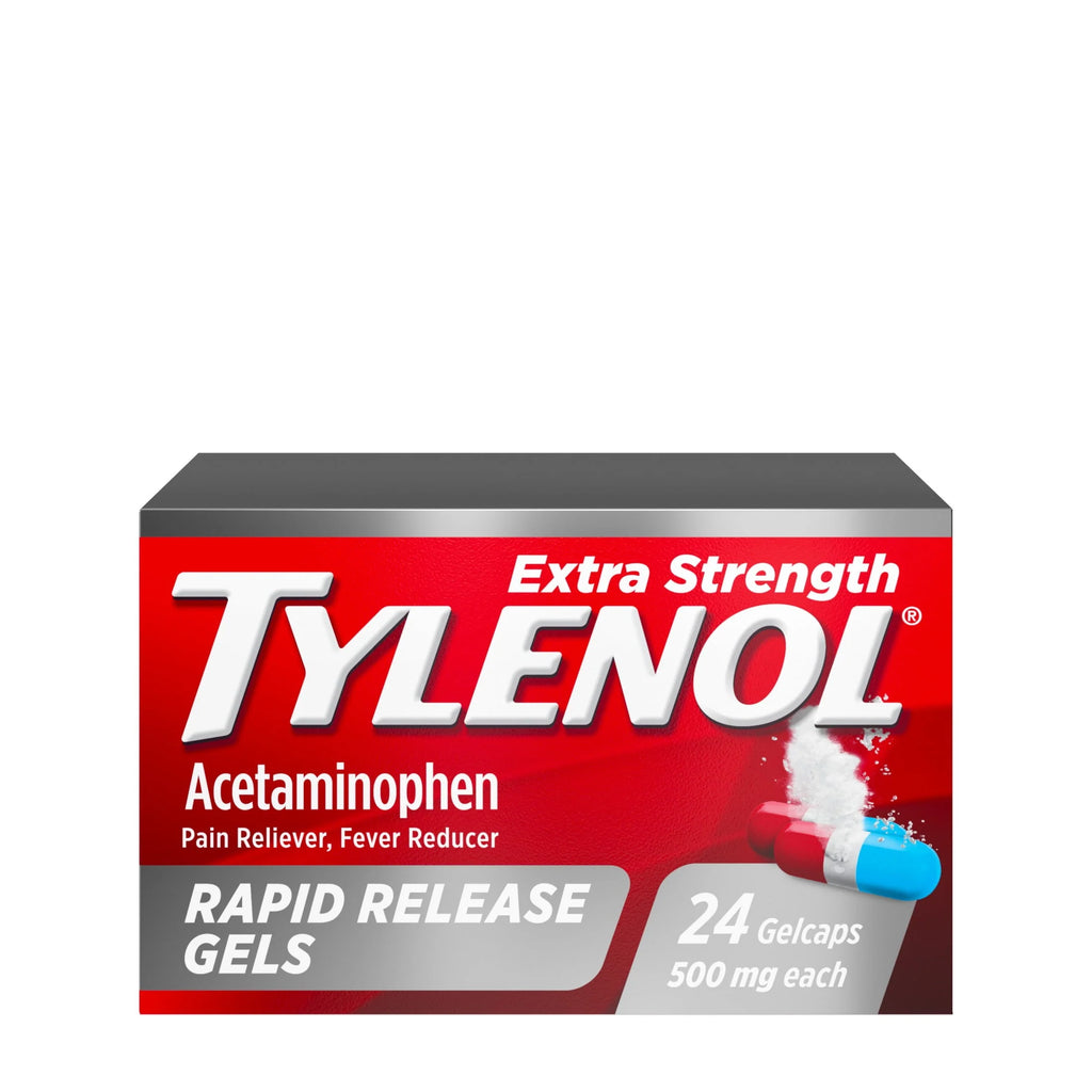 Extra Strength Acetaminophen Rapid Release Gels, 100 ct A31595