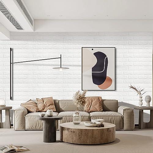 20 Pack Peel and Stick 3D Faux Brick Wall Panels G6408