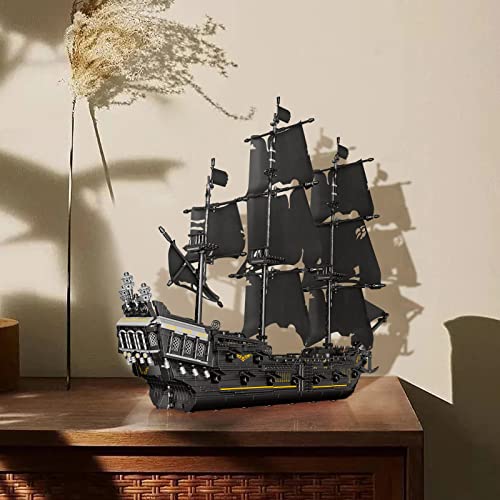 Black Pearl Sailboat Model Building Blocks Set (2868 Pieces) Z2019