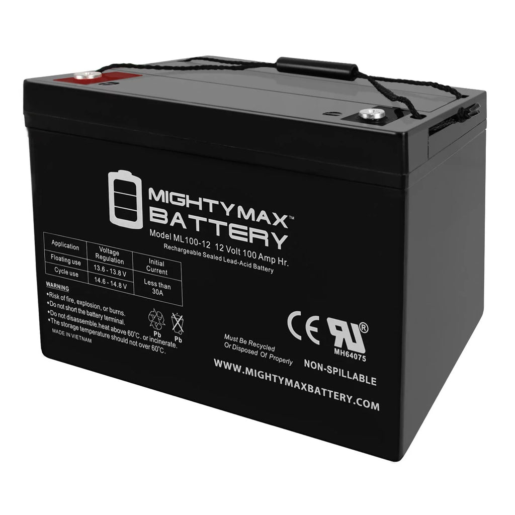12V 100AH VRLA Battery B607