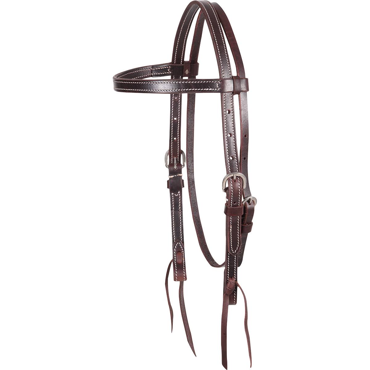 Doubled and Stitched Headstall C604