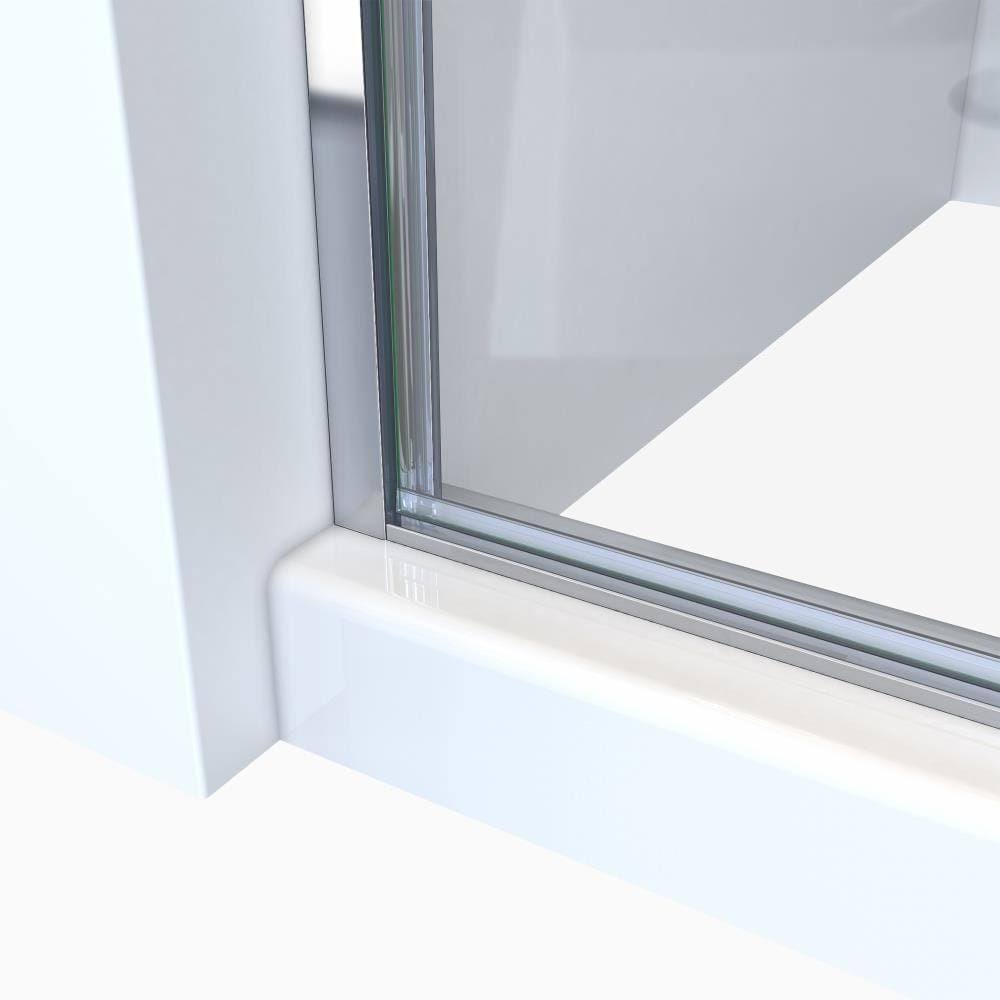 Hinged Semi-Frameless Shower Door F77460