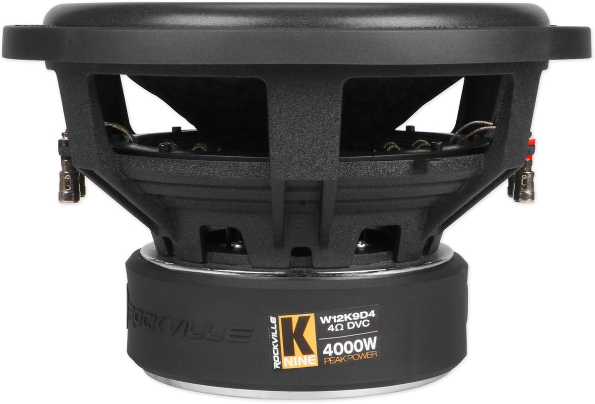 12 4000 Watt Car Audio Subwoofer with Vented Sub Box Enclosure O72129