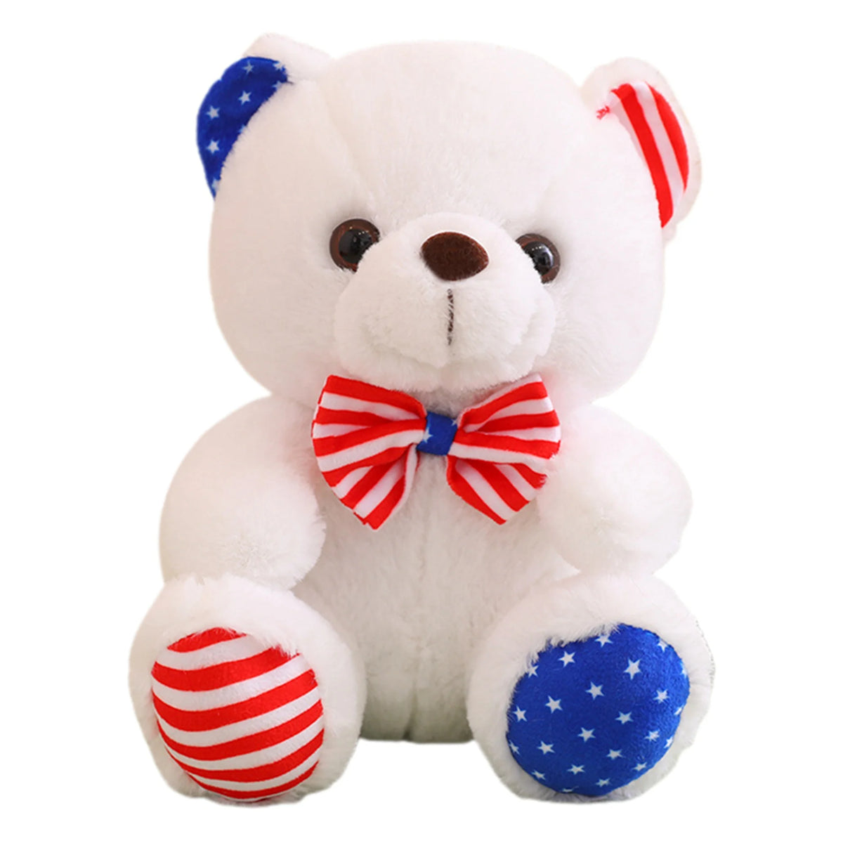 Patriotic Bear Plush Toy 10inch Teddy Bear Stuffed Animal A386104