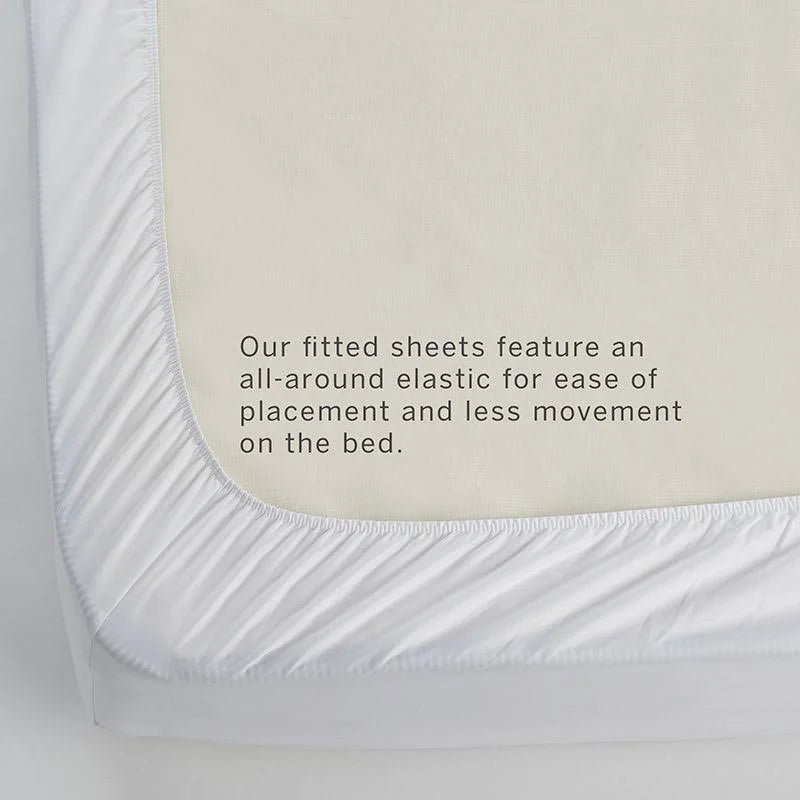 Midnight Blue Supima Cotton Sateen California King Fitted Sheet I991