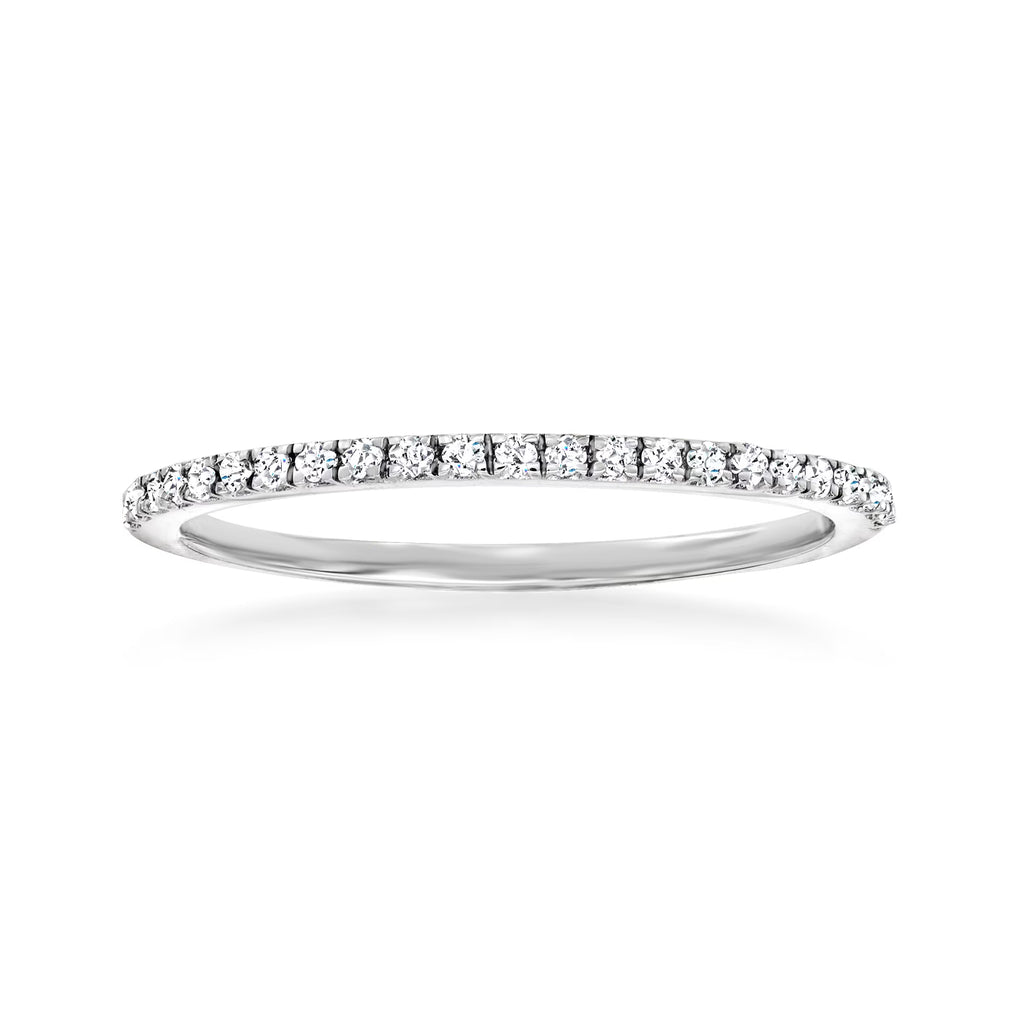 0.15 ct. t.w. Diamond Stackable Ring in 14kt White Gold G515819