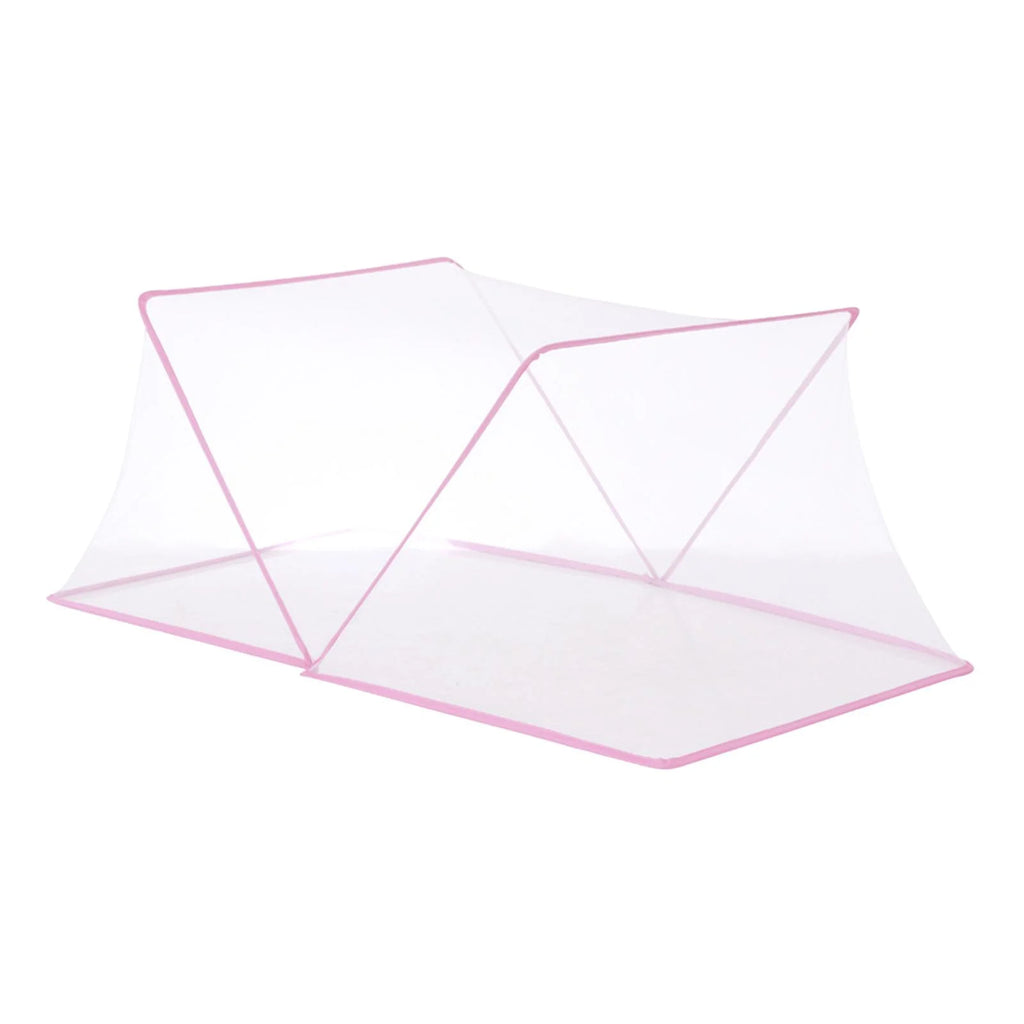 Pink Foldable Bed Canopy 190x100x80cm M2370