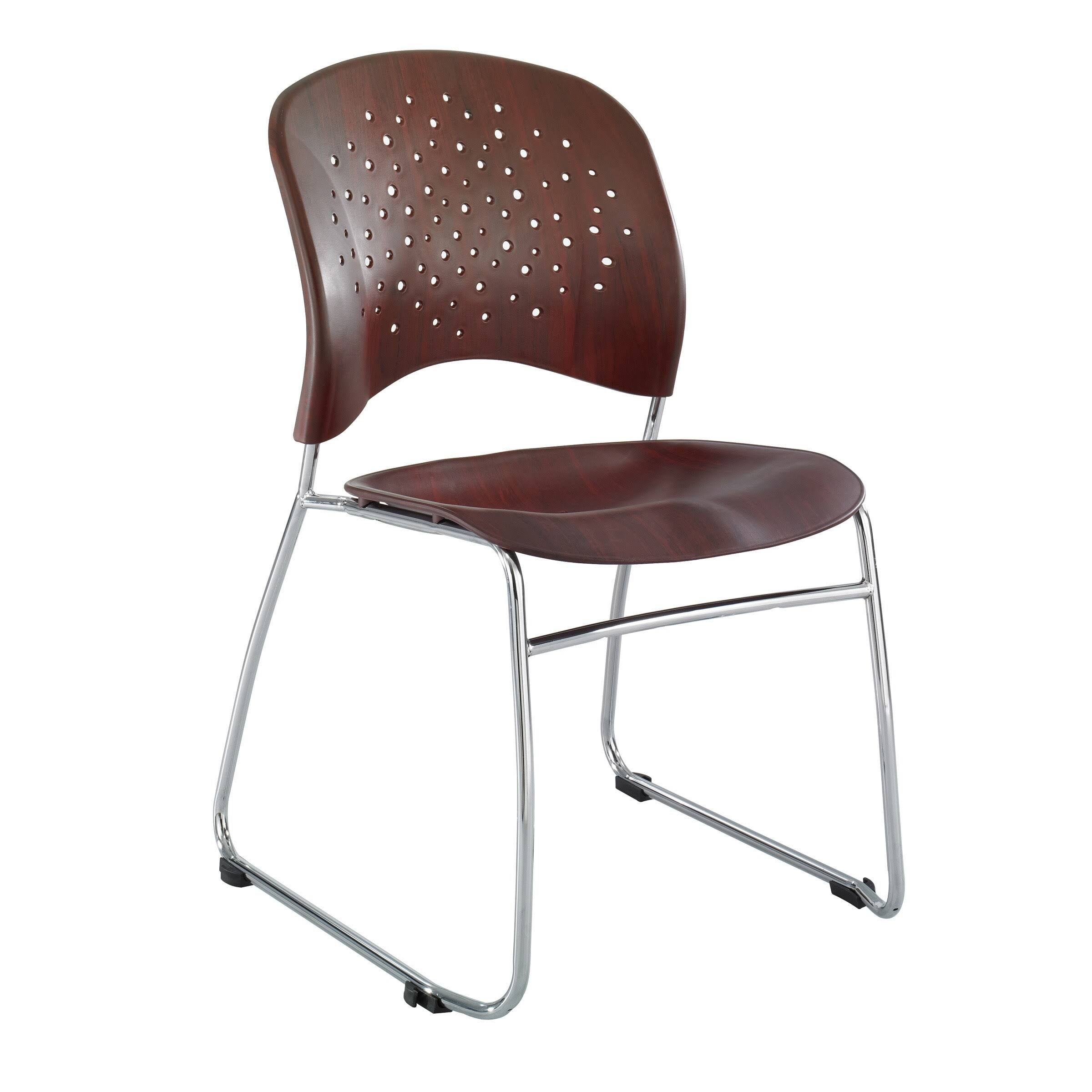 Plastic Wood Back Guest Chair H14692