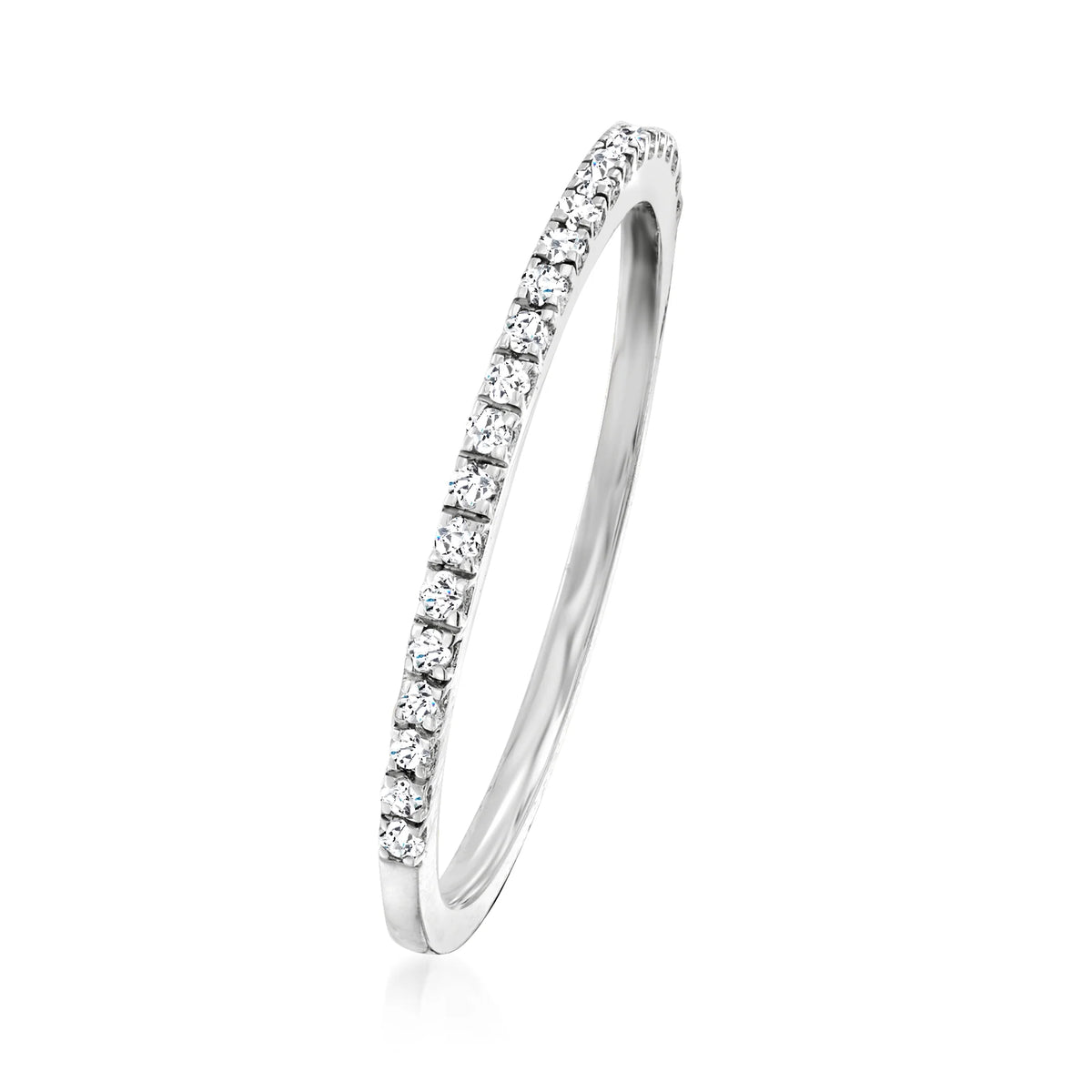 0.15 ct. t.w. Diamond Stackable Ring in 14kt White Gold G515819