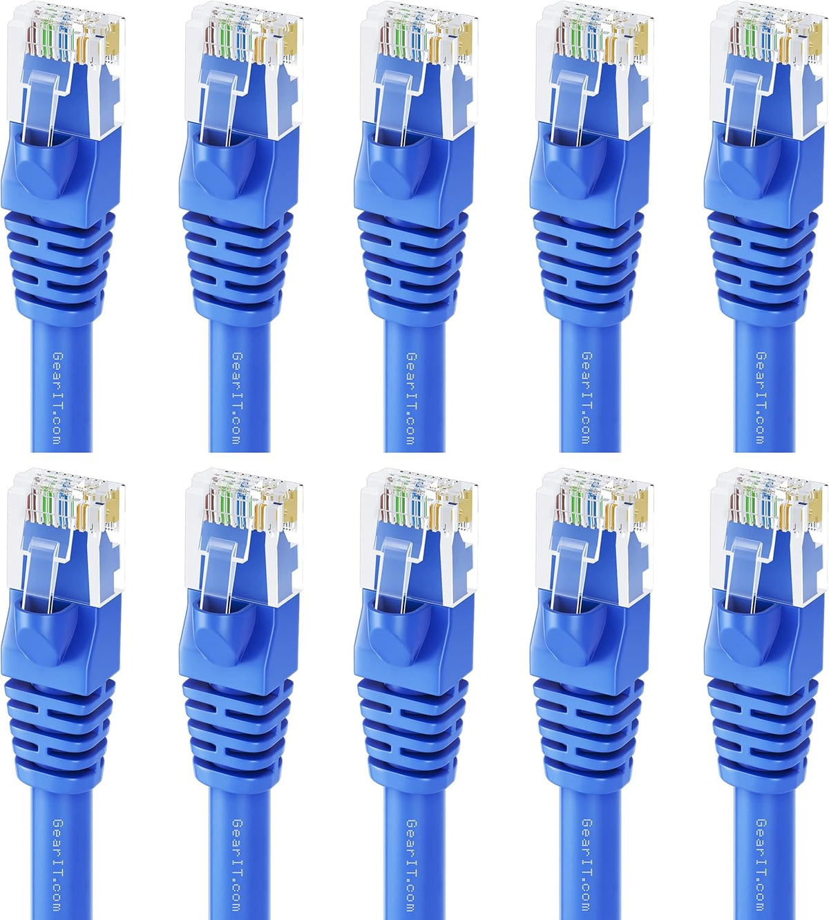 Cat 6 Snagless Ethernet Cable 0.5 Feet Blue O3939