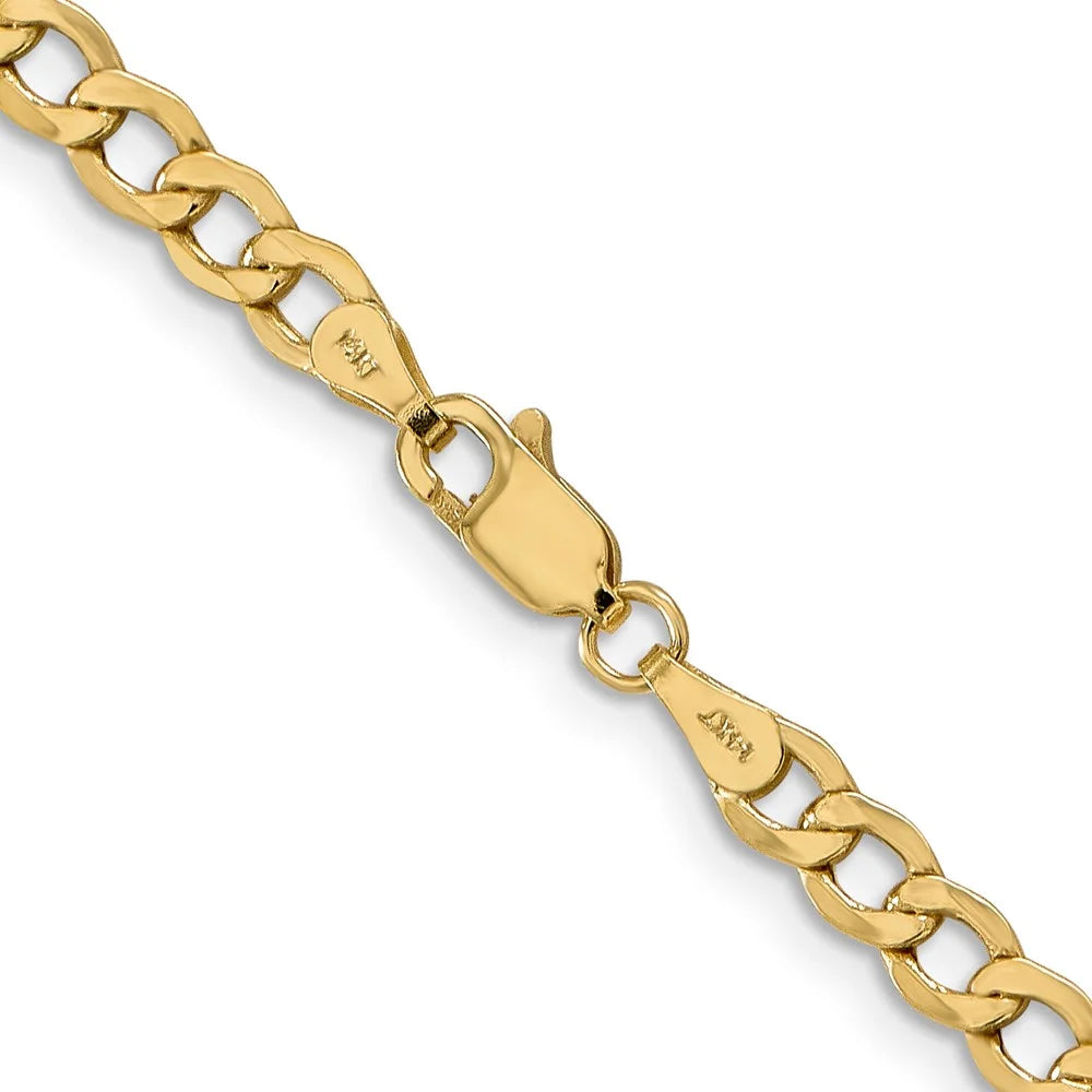 10 Karat Yellow Gold 18-inch Curb Link Chain A529264