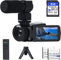 1080P 30FPS Video Camera Camcorder with SD Card IR Night Vision Touch Screen W653136