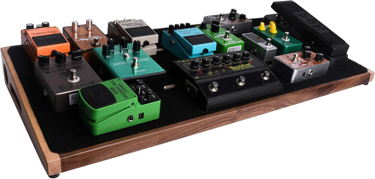 Extra Large 4 Pedalboard and Carry Case for Guitar Effects H617802