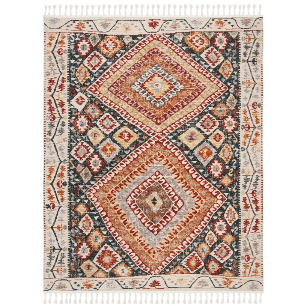 Ivory / Navy Rug J680