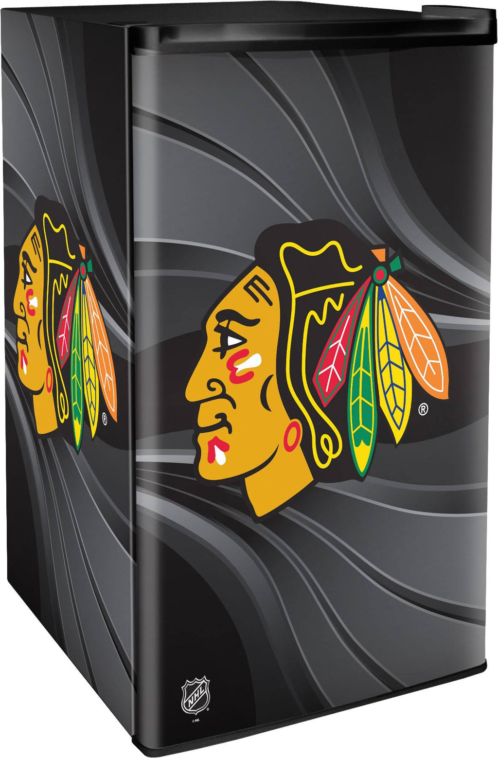 Chicago Blackhawks NHL Counter Top Height Refrigerator E21332