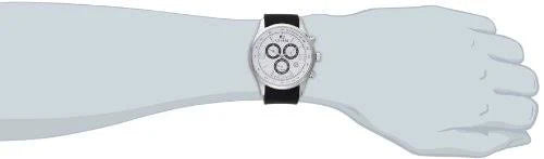Black Silicone Strap Watch Y48611