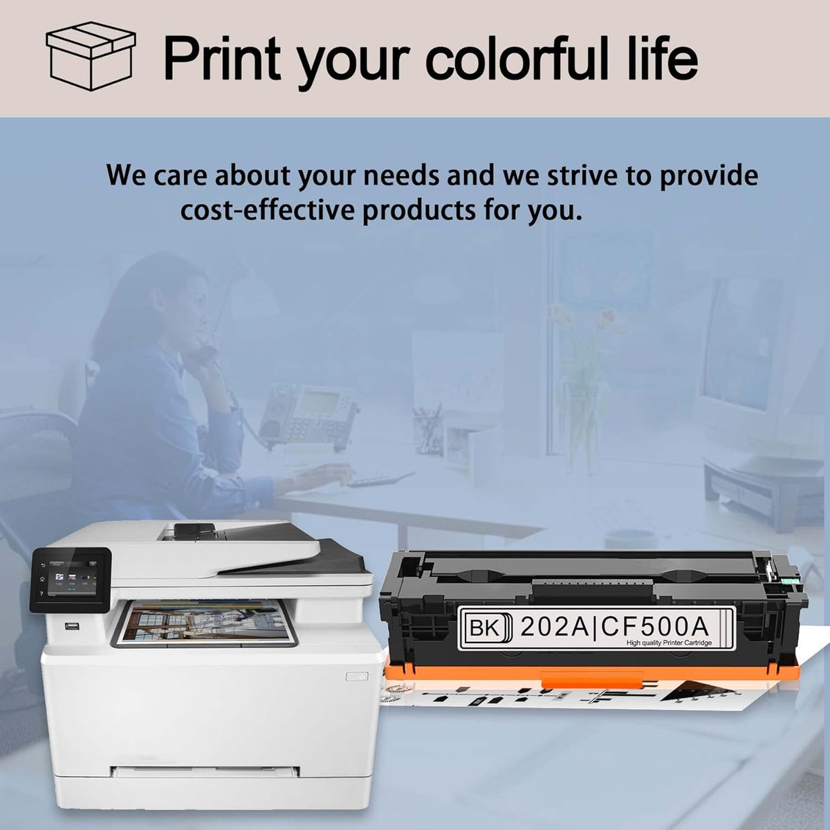 1 Pack Black Toner Cartridge W397
