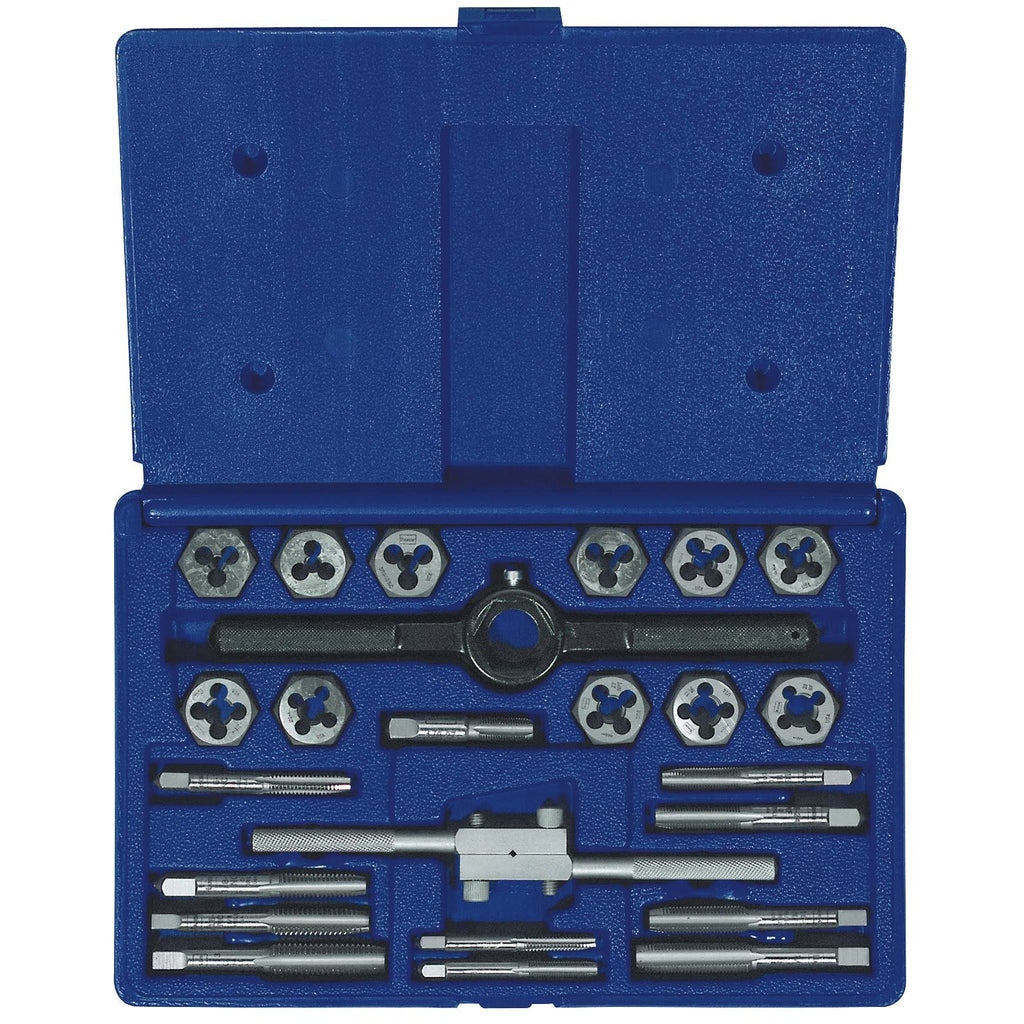 24 Piece Fractional Tap & Hex Die Set E34781
