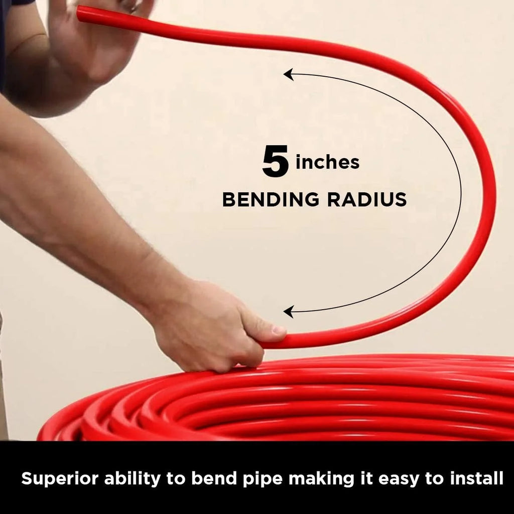 1/2 Inch X 300 Ft Red Non-Barrier Pex Tube Coil L210