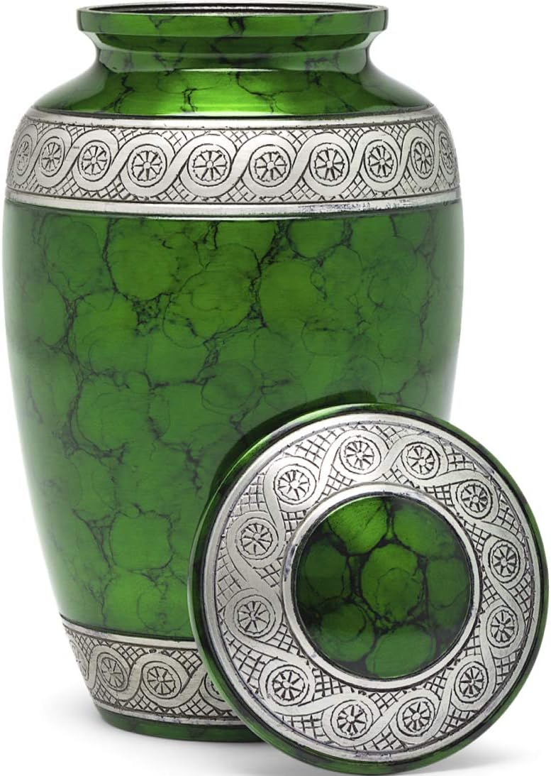 Blue Velvet Bag Adult Cremation Urn D49305